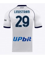 SSC Napoli Jesper Lindstrom #29 Venkovní Dres 2023-24 Krátký Rukáv